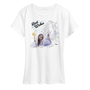 Women's - Disney - Best Wishes Asha Sketch Short Sleeve Graphic T-Shirt - 1 of 4