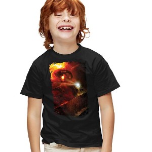 Boys' Short Sleeve the Lord Of the Rings Balrog You Shall Not Pass T-Shirt - 1 of 4