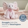 Bearington Baby Pinky The Elephant Plush, 12 Inch Elephant Stuffed Animal - 2 of 4