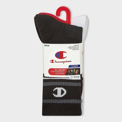 Champion All Sport Performance Crew Socks 3pk