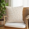 REGALWOVEN Wild Flower Plant Pattern Throw Pillow Covers for Indoor Outdoor Decoration 2 Pcs - 4 of 4