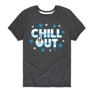 Boys' - Disney - Olaf Chill Out Short Sleeve Graphic T-Shirt - 1 of 4