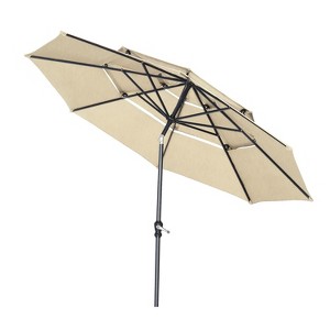 Ainfox 10FT 3 tier vented Outdoor Table Umbrella - 1 of 4