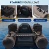 Inflatable Fishing Boat with Adjustable Seats for Relaxing on Water, High-Quality PVC, Durable and Lightweight - 2 of 4