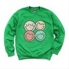 Simply Sage Market S.W.Smiley Smiley Face Grunge Sweatshirt - 2 of 4
