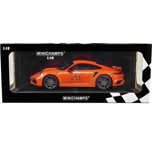 2021 Porsche 911 Turbo S W/sportdesign Package #20 Orange W/silver Stripes  Ltd Ed To 504 Pcs 1/18 Diecast Model Car Minichamps : Target