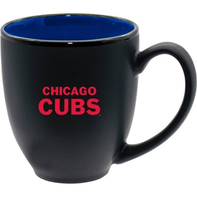 MLB Chicago Cubs 15oz Inner Color Black Coffee Mug_1