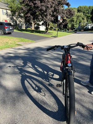 schwinn adult coston 27.5 hybrid electric bike