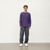 Anna-Kaci Active Men's Long Sleeve Crew Neck Pullover with Raglan Seams and Subtle Front Stitch Detail - 3 of 4