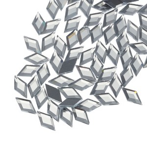 Unique Bargains Acrylic Flat Back Diamond Gems Bead for Face Painting DIY Crafts 100 Pcs - 1 of 4