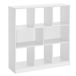 VASAGLE 8-Cube Storage Organizer Bookcase Book Shelf Storage Cabinet - 1 of 4