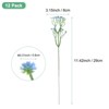 Unique Bargains Artificial Baby's Breath Plastic Real Touch Handmade Simulation 11.4" - 3 of 4