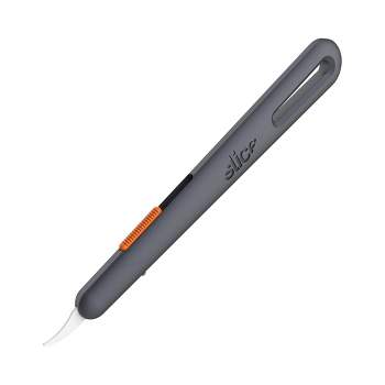 Slice 10596 Safety Seam Ripper With Manual Retraction | Safety Blade, Ambidextrous Tool | Finger Friendly Safety Blade
