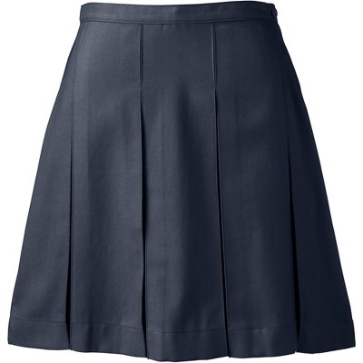 Navy pleated outlet skirt 33