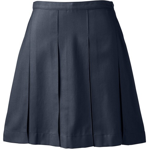 Classic navy 2025 pleated skirt