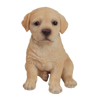 6.5" Polyresin Labrador Puppy Statue Yellow - Hi-Line Gift