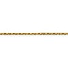 Black Bow Jewelry 2.25mm 14k Yellow Gold Solid Franco Chain Bracelet - 2 of 4