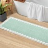 homfan Scalloped Washable Rug w/ Non-Slip Back - Modern Low-Pile Carpet for Living Room, Bedroom - 2 of 4