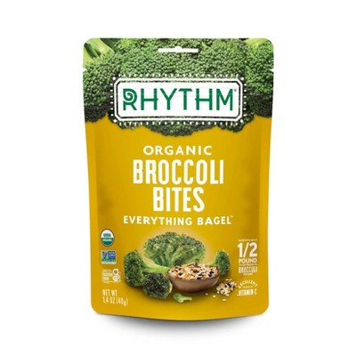 Rhythm Everything Bagel Organic Broccoli Bites - 1.4oz