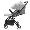 Harmony Juvenile Urban Deluxe Microfold Push Chair Stroller - Black - 3 of 4