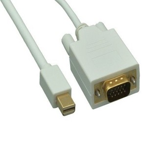 SANOXY Cables and Adapters; 10ft Mini DisplayPort to VGA Cable 32AWG - 1 of 3