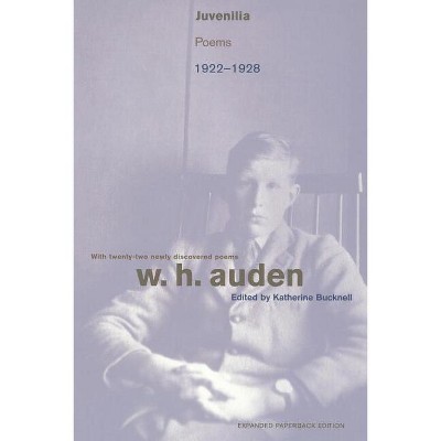 Juvenilia - (W.H. Auden: Critical Editions) Annotated by  W H Auden (Paperback)
