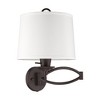 Livex Lighting 1 - Light Wall Light in  Bronze - 2 of 4
