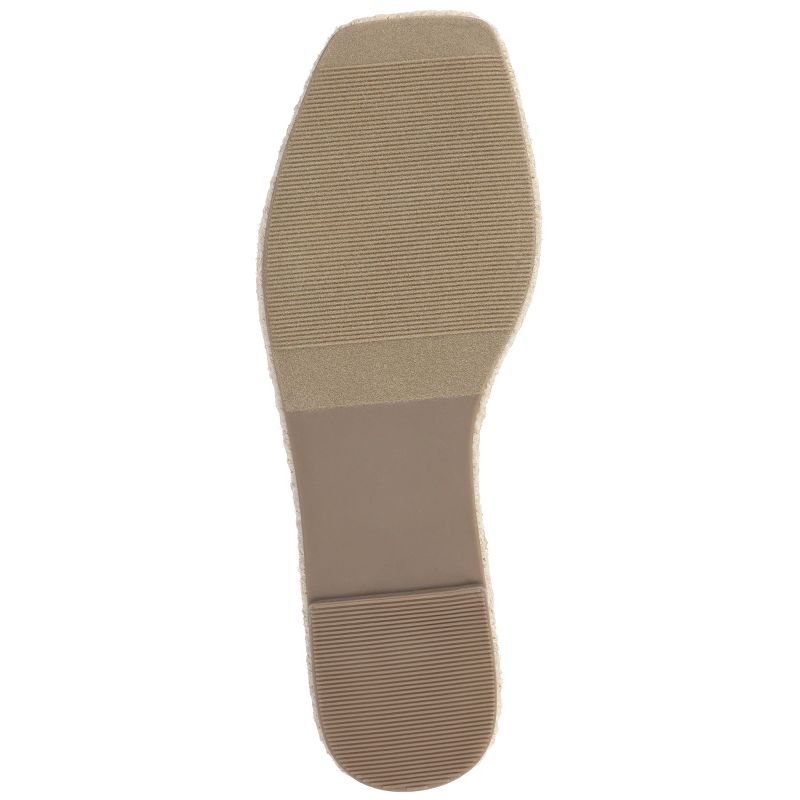 Journee Collection Womens Medium and Wide Width Emelie Tru Comfort Foam Espadrille Flat Sandals, 5 of 10