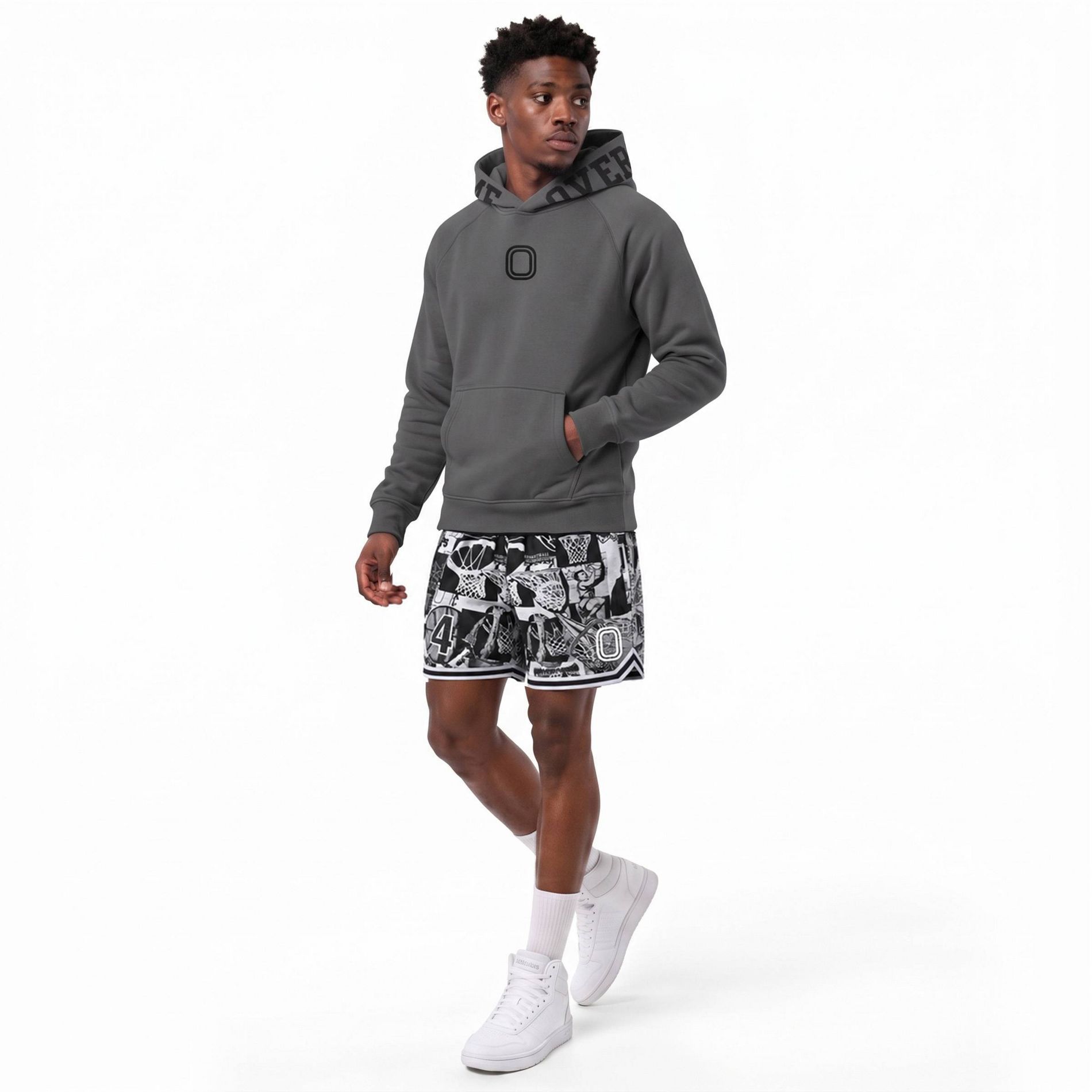 Overtime Men's Noa Dark Shadow Hoodie