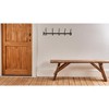VIP Metal 27.5 in. Black Five Hook Wall Bar - 3 of 4