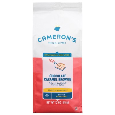 Cameron's Chocolate Caramel Brownie Light Roast Ground Coffee - 12oz