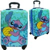 Disney's Lilo and Stitch Luggage 18 inches, Hard-sided, 360 wheels, carry on ages 3+ - 3 of 4