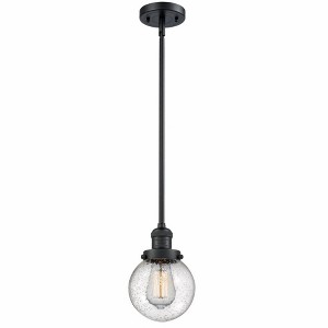 Beacon - 1 Light Mini Pendant In Industrial Style-9.5 Inches Tall and 6 Inches Wide - 1 of 1