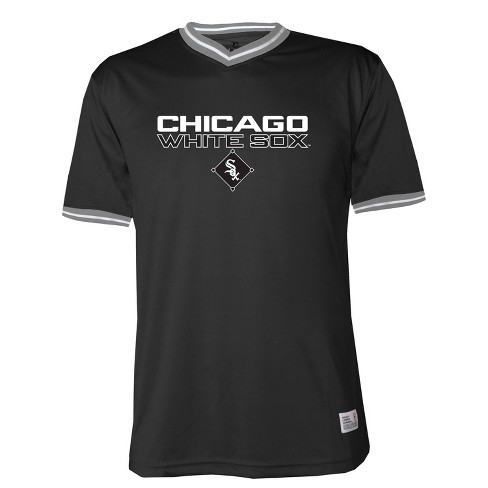 Mlb Chicago White Sox Men's Short Sleeve V-neck Jersey : Target