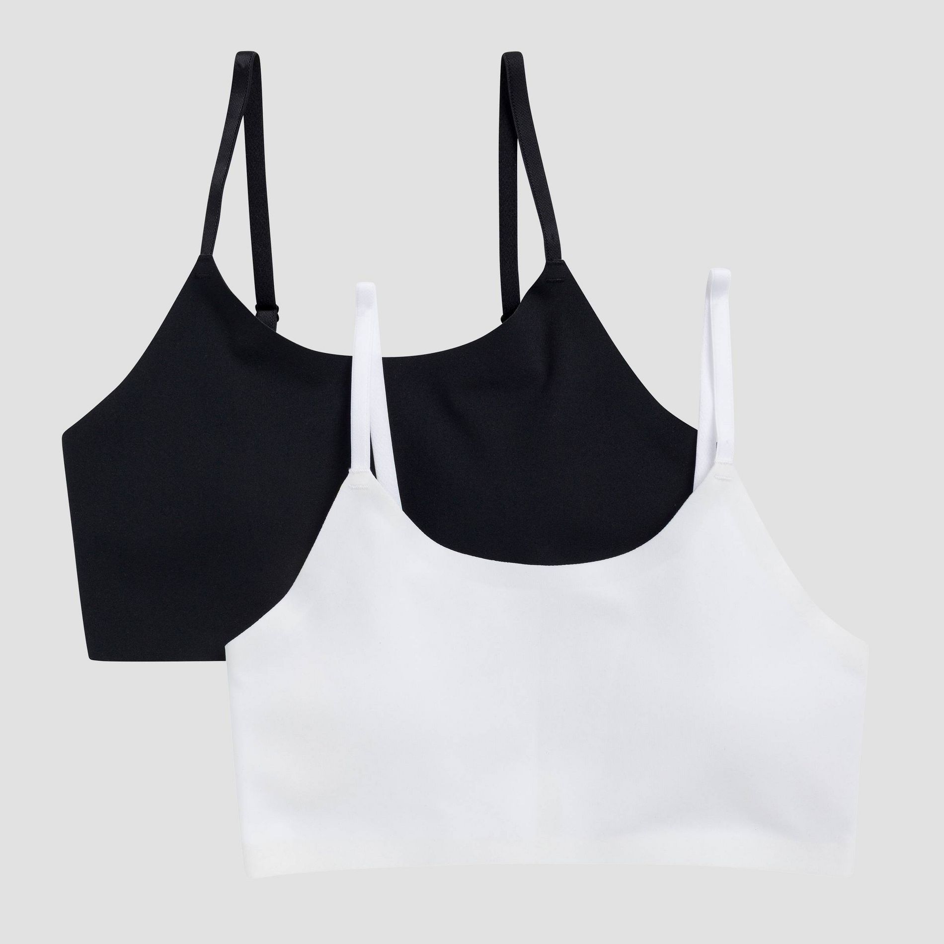 Hanes Girls' 2pk Bonded Bra