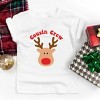 The Juniper Shop Cousin Crew Reindeer Toddler Short Sleeve Tee - 2 of 3