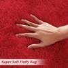 Shag Area Rug Ultra Soft Shaggy Rug Fluffy Shag Rugs for Living Room - 4 of 4