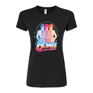 Women's - David Bowie - Bowie 3D Fitted Graphic T-Shirt - 1 of 4