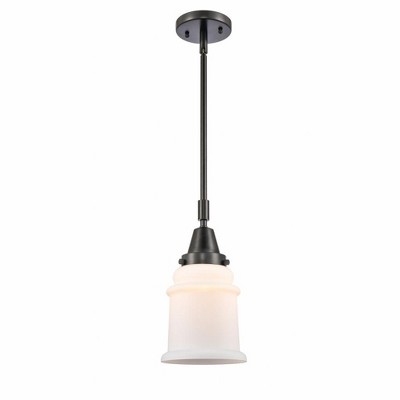 Canton - 1 Light Stem Hung Mini Pendant In Industrial Style-11.13 Inches Tall and 6.5 Inches Wide