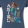 Women's - Disney - Ariel in Water Fitted Graphic T-Shirt - 2 of 3