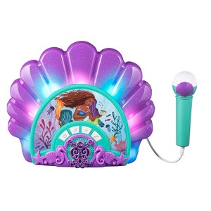 eKids Disney The Little Mermaid Karaoke Microphone and Boombox for Kids and Fans of The Little Mermaid Toys - Multi-color (LM-115v23MOLB) - 1 of 3