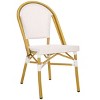 Lydia Bistro Chair (Set Of 2) - Indoor/Outdoor - PAT4044 - White - Safavieh - 3 of 4