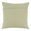 Saro Lifestyle Cowhide Throw Pillow with Down Filling, 18", Gray - 2 of 3