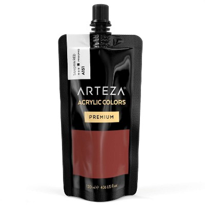 Arteza Acrylic Artist Paint, Sangria Red Color, 120ml  - Single Color (ARTZ-8633)