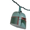 Kurt Adler 10-Light Boba Fett Helmet Light Set - 4 of 4