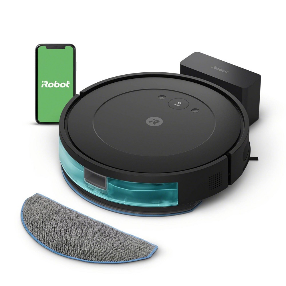 Photos - Vacuum Cleaner iRobot Roomba Combo Essential Robot : Smart Mapping, Cordless, Pet Hair Pick Up, Multi-Surface, Rechargeable (Y01420)