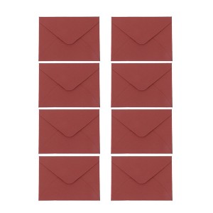 Unique Bargains Invitation Envelopes for Greeting Cards Wedding Birthday Christmas Small Linen Texture 10 Pcs - 1 of 4