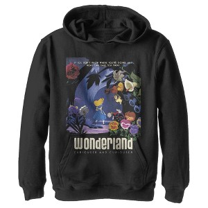 Boy's Alice in Wonderland Any Road Will Take You There The White Rabbit Pull Over Hoodie - 1 of 4