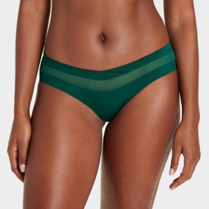 Women's Invisible Edge Cheeky Underwear with Mesh - Auden™ - 1 of 4