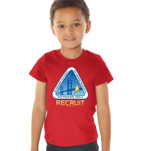 Toddler Boys' Star Trek Recruit Baby Onesie Bodysuit 18 Months T-Shirt Red - 1 of 4